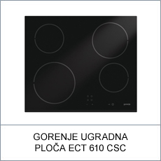 Gorenje ugradna ploča ECT 610 CSC